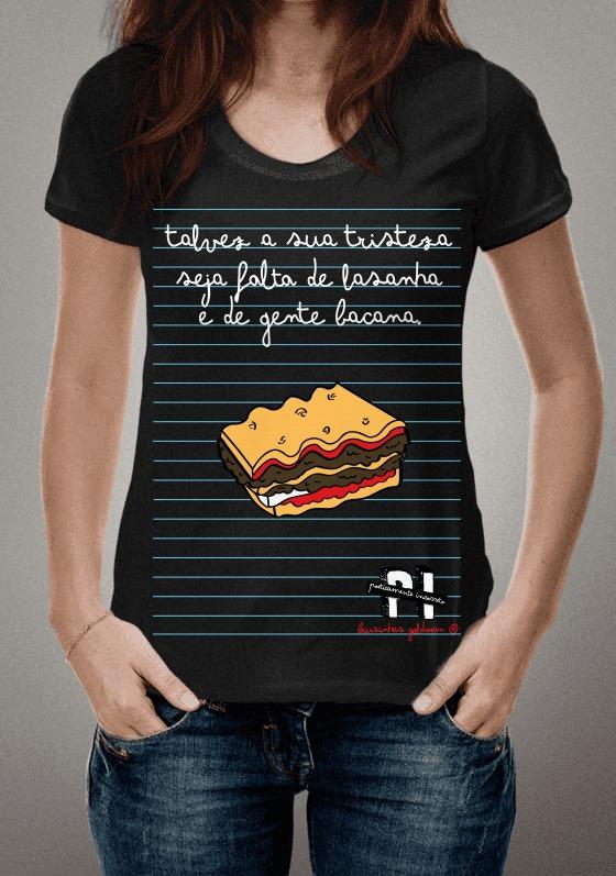 Nome do produto  Brusinha da lasanha 2.0 (preta)